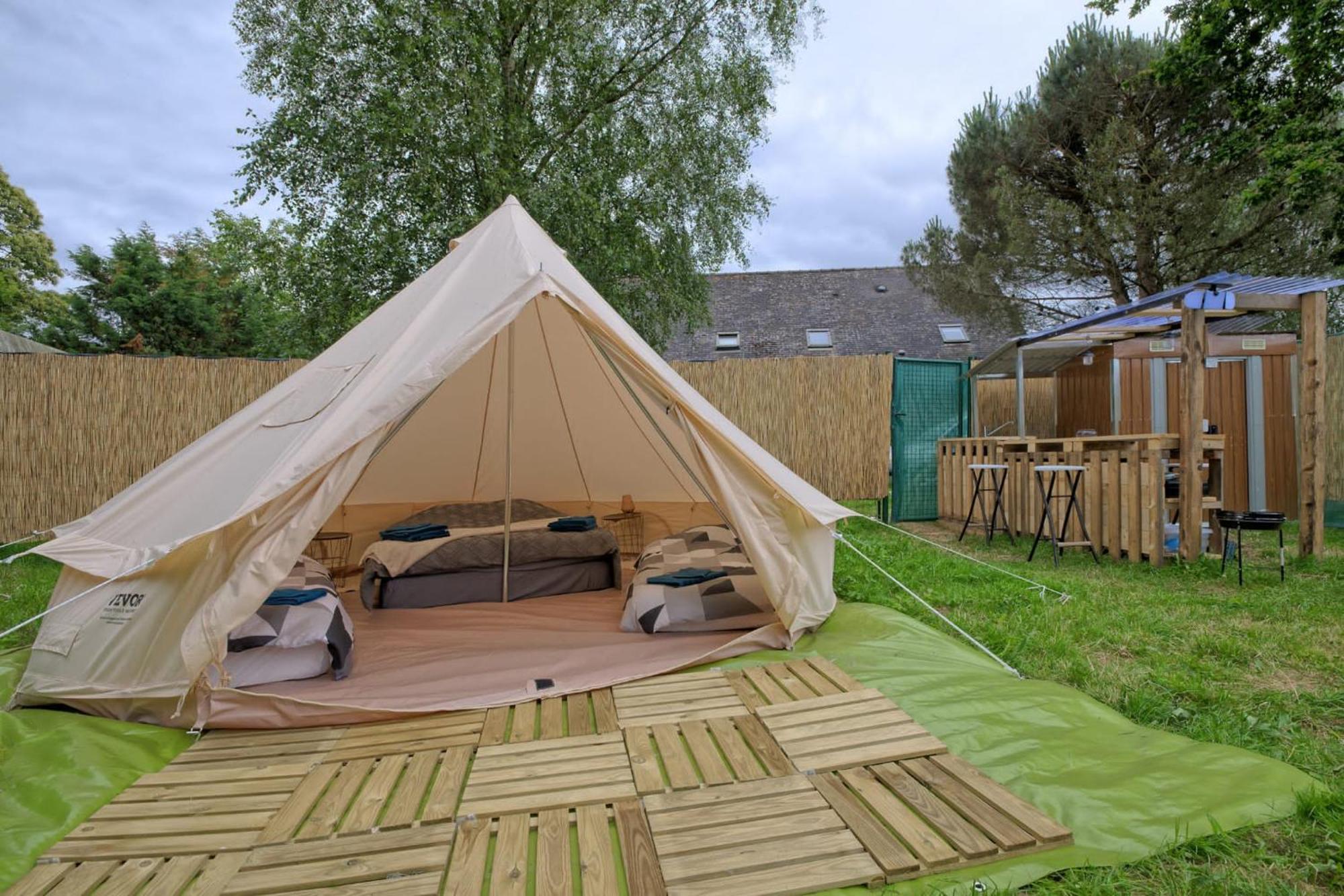 Tipi Experience L'Echappee Belle Ξενοδοχείο Saint-Maudez Εξωτερικό φωτογραφία